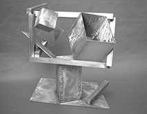 Portrait of the Artist on a Clear Day Aluminum – 1976